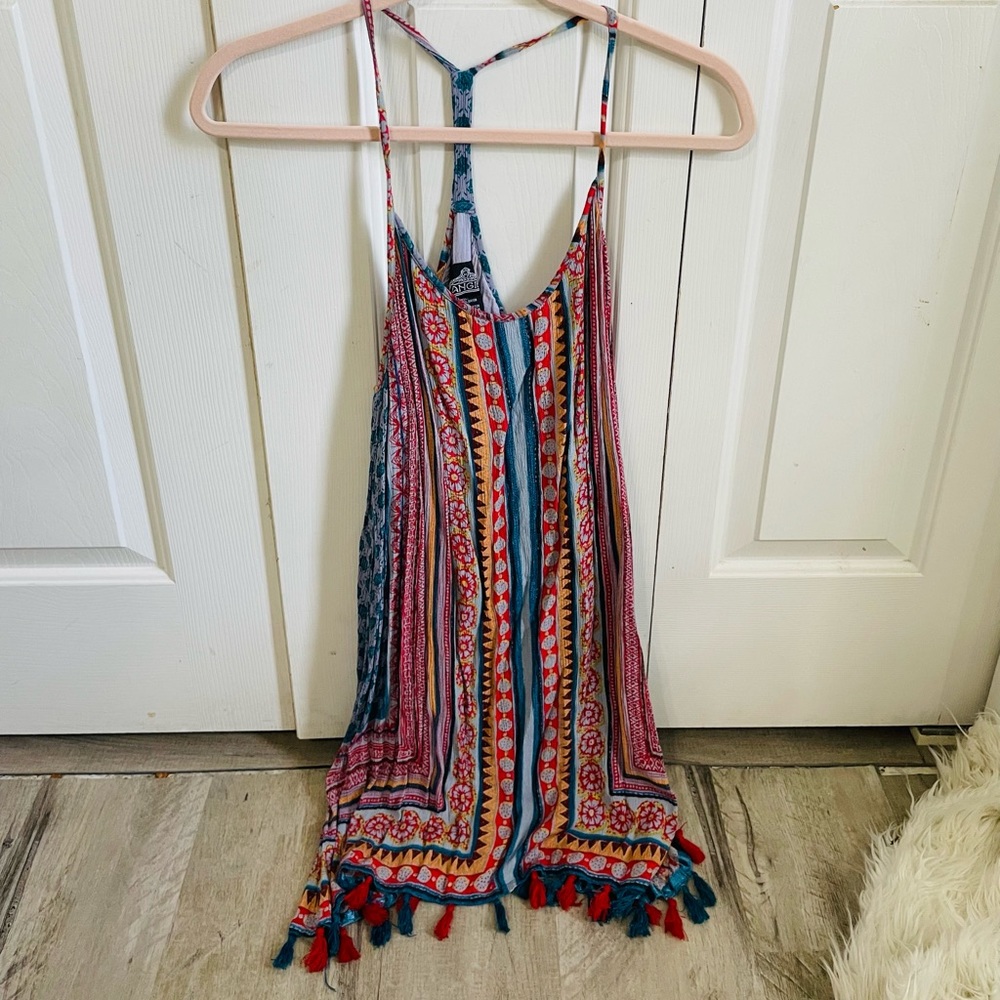 Patterned dress brand Angie